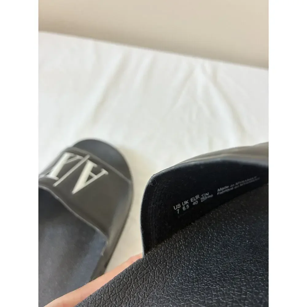 Authentic Armani Slide Black Size 7 - New never worn